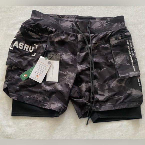 ASRV-12.333.40-Short And T-Shirt Colorways Both Silver Lite Both Sz: M In Bundle - Picture 3 of 7